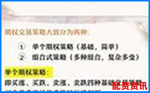 股票期權杠桿原理及其投資策略解析-信托配資業務 標準化業務 股票期權杠桿原理及其投資策略解析-信托配資業務 標準化業務